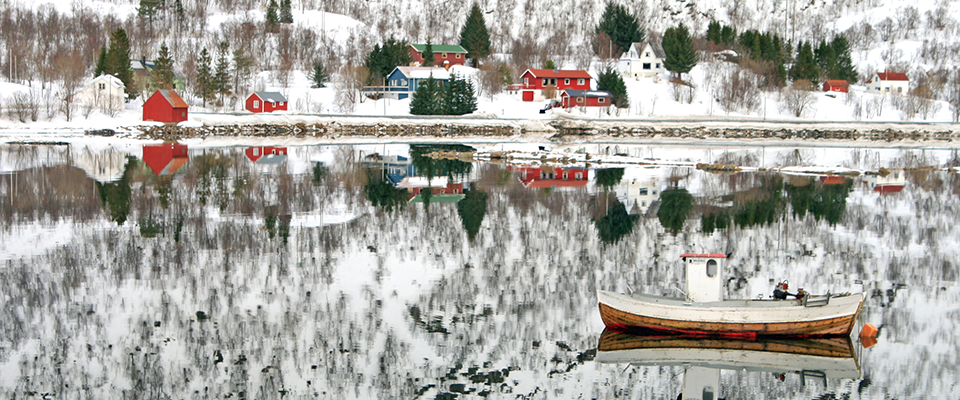 Lofoten im Winte
